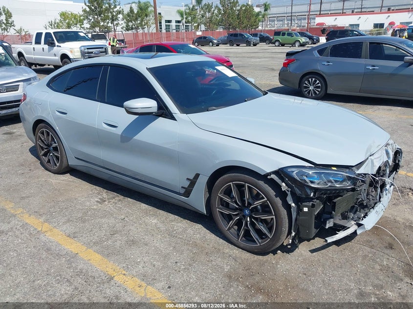 2023 BMW I4 VIN WBY73AW08PFN91980 — IAAI salvage auction photo