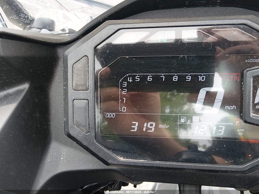 2026 Kawasaki Ninja VIN ML5EXGH14TDA92666 IAAI salvage auction — RIGHT SIDE, Salvage Title, sold $2,150 on 2026-09-16 (photo 7)