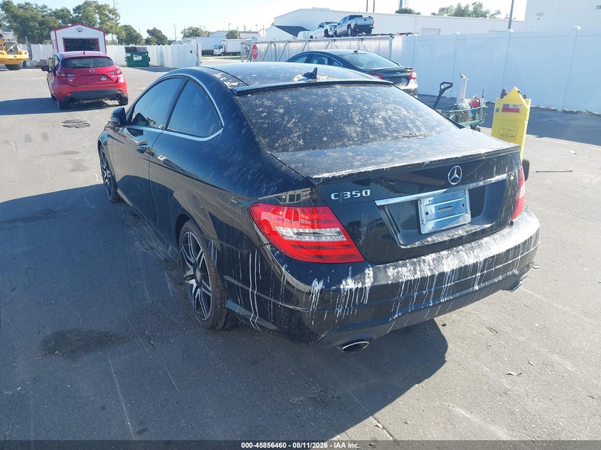 2013 Mercedes-benz C class VIN WDDGJ5HB6DF942805 IAAI salvage auction — NORMAL WEAR, Clear (Florida), sold $2,450 on 2026-08-17 (photo 3)