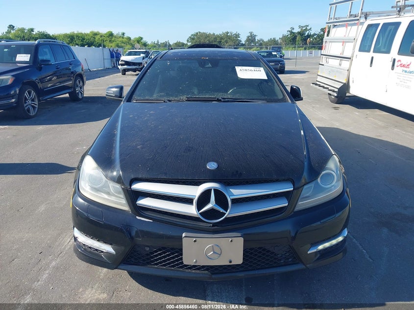2013 Mercedes-benz C class VIN WDDGJ5HB6DF942805 IAAI salvage auction — NORMAL WEAR, Clear (Florida), sold $2,450 on 2026-08-17 (photo 6)