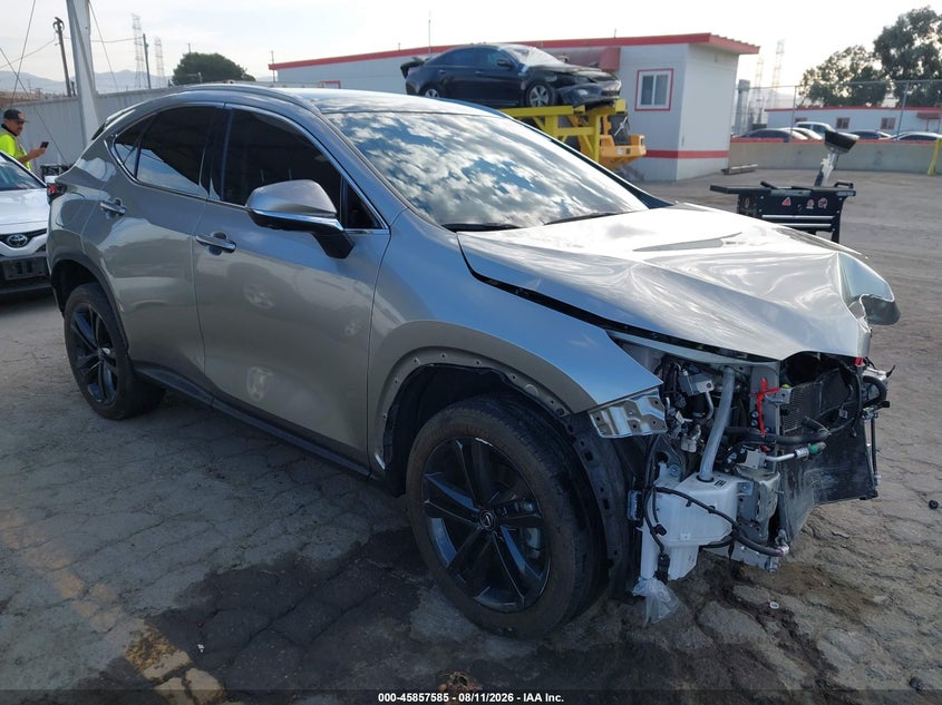2025 Lexus NX 450h+ VIN JTJHKCFZ0S2043598 — IAAI salvage auction photo