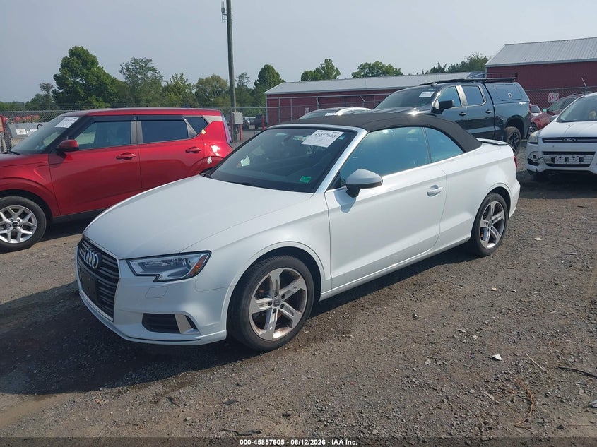 2018 Audi A3 VIN WAU78LFF3J1031384 IAAI salvage auction — REAR END, Salvage (Virginia), sold $4,250 on 2026-09-10 (photo 2)
