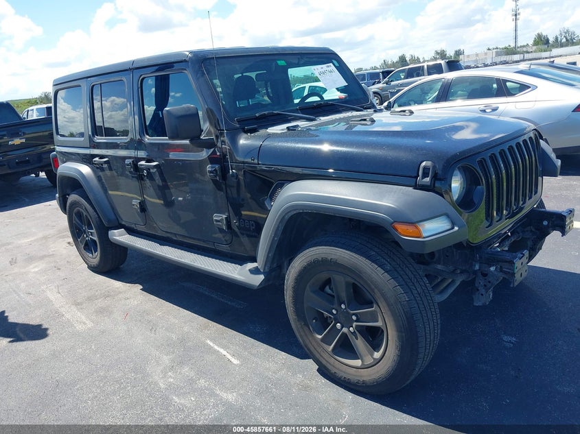 2023 Jeep Wrangler / VIN 1C4HJXDG1PW530663 — IAAI salvage auction photo