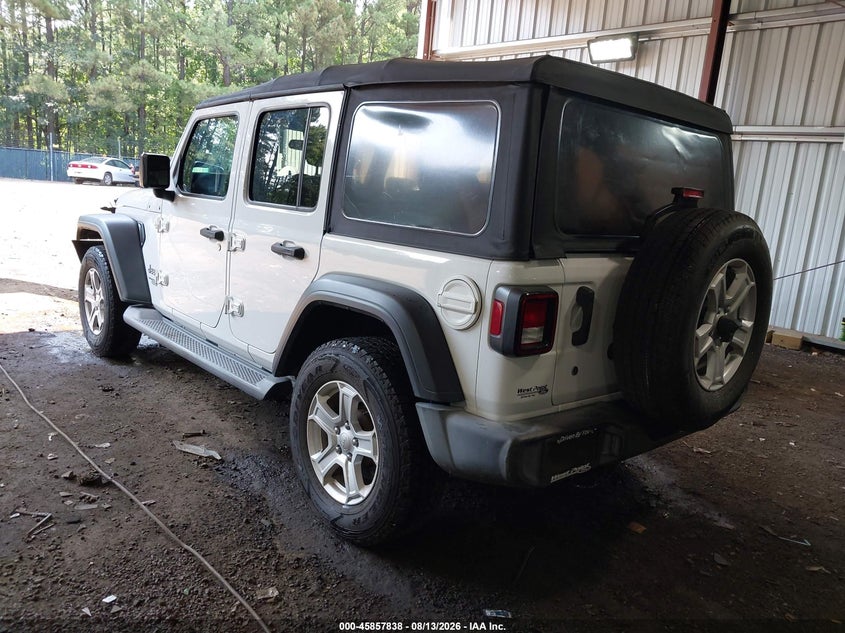 2018 Jeep Wrangler / VIN 1C4HJXDG2JW124639 IAAI salvage auction — FRONT END, Salvage Title, sold $8,500 on 2026-09-19 (photo 3)