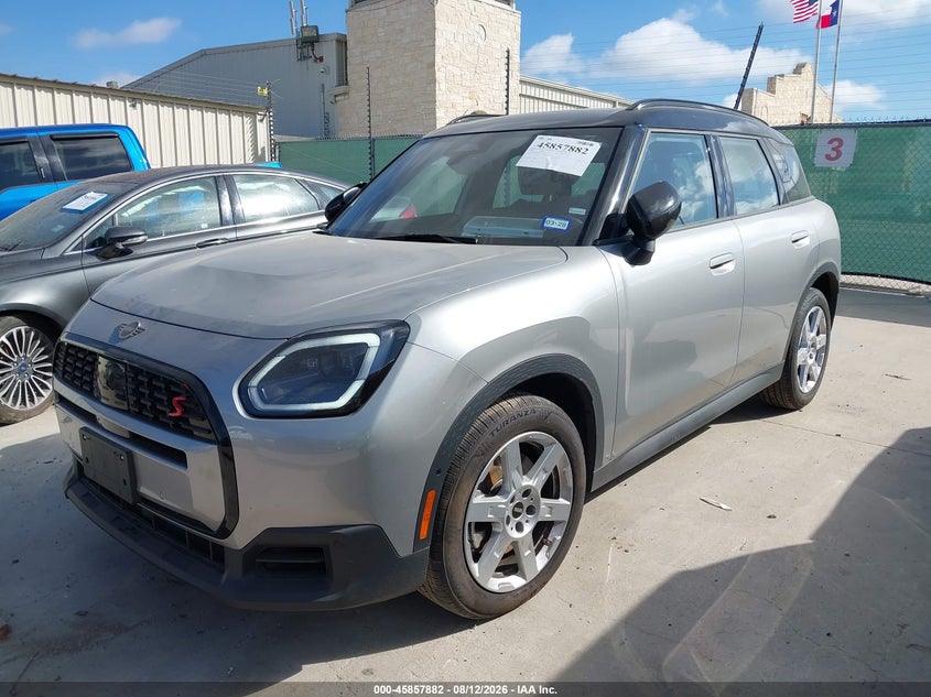 2026 Mini Countryman VIN WMZ23GA01T7V29797 IAAI salvage auction — ENGINE DAMAGE, Enterprise Vehicles Clear Only (Texas), sold $23,650 on 2026-08-17 (photo 2)