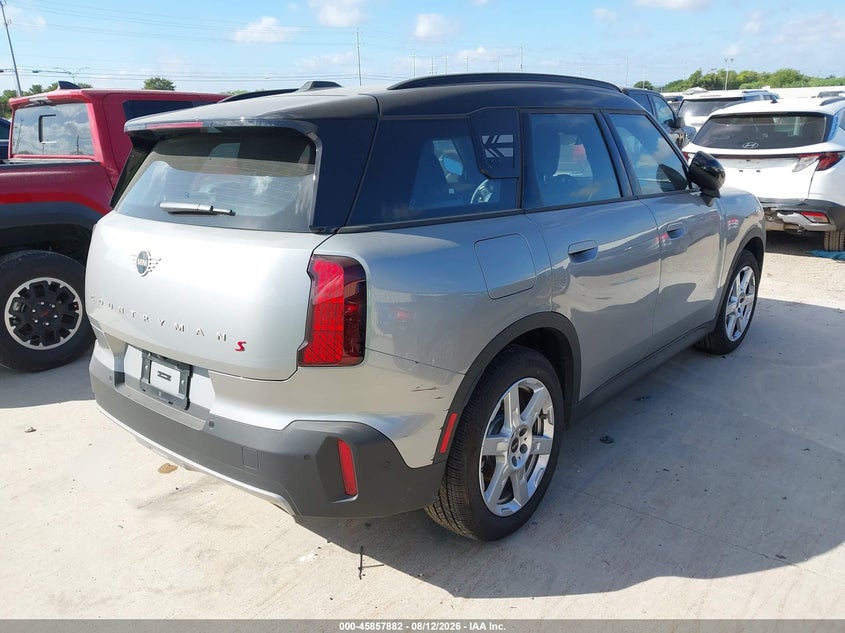 2026 Mini Countryman VIN WMZ23GA01T7V29797 IAAI salvage auction — ENGINE DAMAGE, Enterprise Vehicles Clear Only (Texas), sold $23,650 on 2026-08-17 (photo 4)