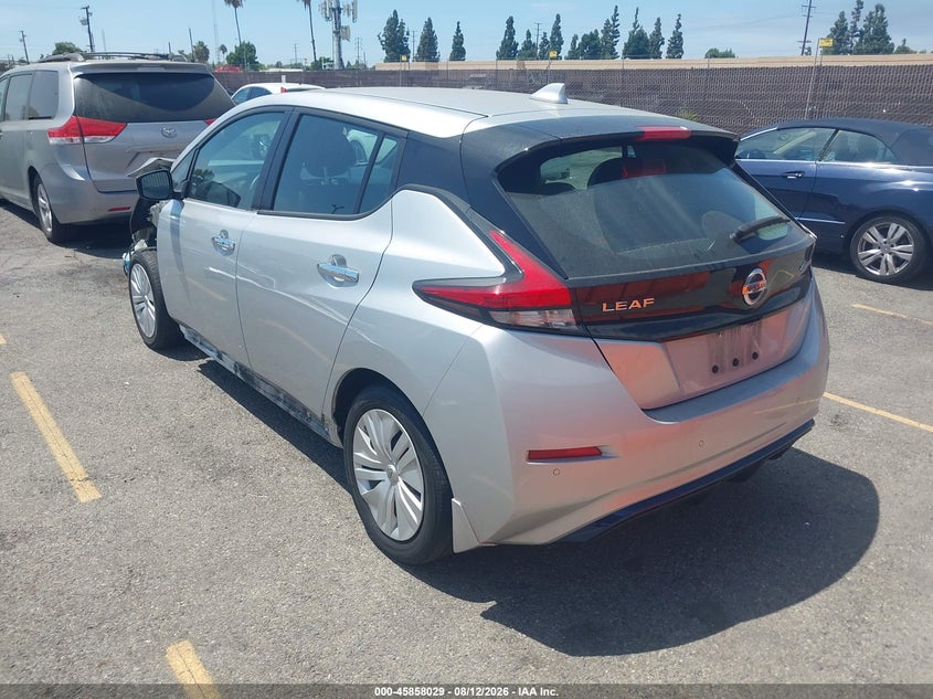2021 Nissan Leaf VIN 1N4AZ1BV5MC553228 IAAI salvage auction — FRONT END, Salvage Title, sold $2,250 on 2026-08-20 (photo 3)
