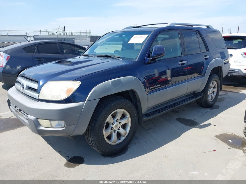 2003 Toyota 4runner VIN JTEZU14R238004305 IAAI salvage auction — NORMAL WEAR, Clear - Dealer Only (California), sold $1,550 on 2026-08-21 (photo 2)
