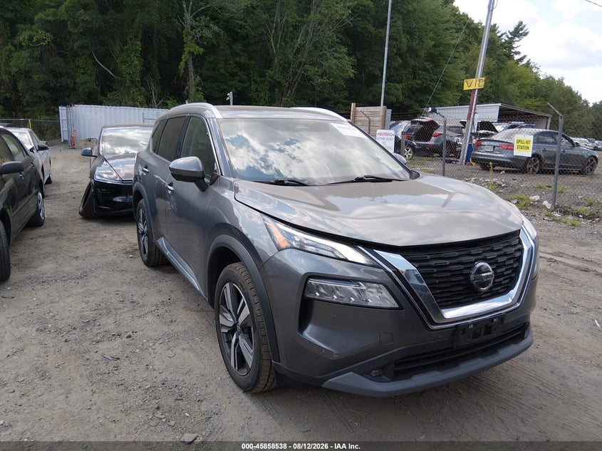2021 Nissan Rogue VIN 5N1AT3CB7MC730157 — IAAI salvage auction photo