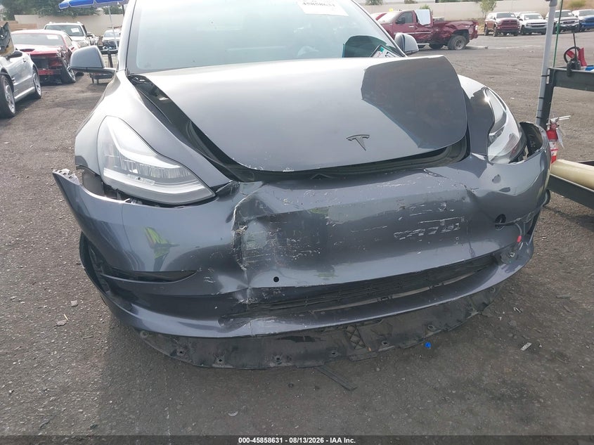 2018 Tesla Model 3 VIN 5YJ3E1EA8JF025706 IAAI salvage auction — FRONT END, Wait Title, sold $5,400 on 2026-09-02 (photo 6)