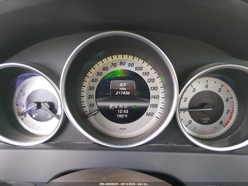 2013 Mercedes-benz C-klasse VIN WDDGF8AB0DR298553 IAAI salvage auction — NORMAL WEAR, Clear (Georgia), sold $700 on 2026-08-21 (photo 7)