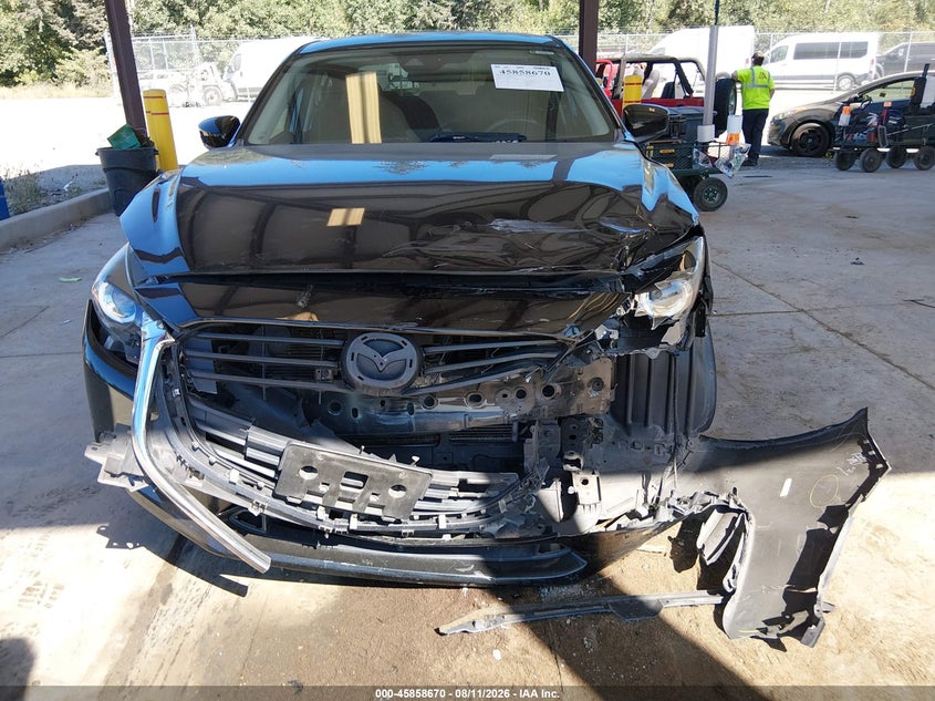 2018 Mazda 3 VIN 3MZBN1U70JM175478 IAAI salvage auction — FRONT END, Salvage Title, sold $2,225 on 2026-09-28 (photo 6)
