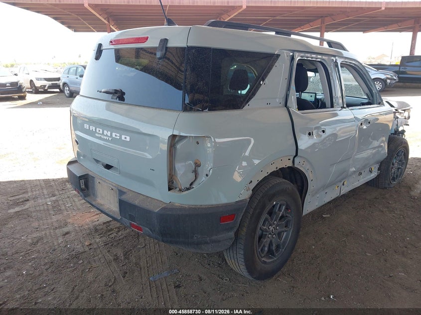 2024 Ford Bronco sport VIN 3FMCR9B66RRE45005 IAAI salvage auction — FRONT END, Wait Title, sold $9,275 on 2026-10-06 (photo 4)