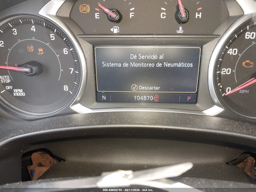 2019 Gmc Terrain VIN 3GKALPEV9KL179738 IAAI salvage auction — FRONT END, Salvage Title, sold $4,300 on 2026-09-14 (photo 7)