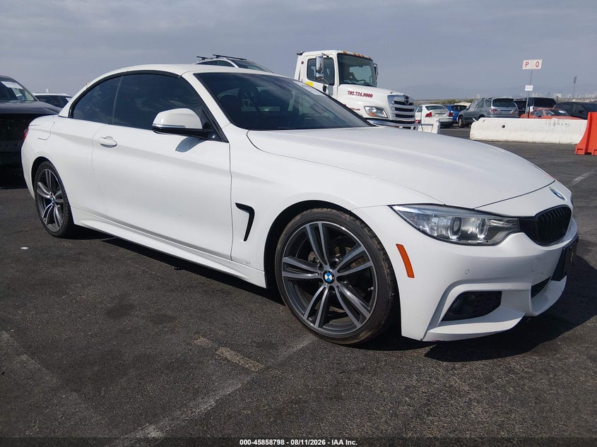 2017 BMW 4er VIN WBA4U7C31H5J54801 IAAI salvage auction — NORMAL WEAR, Wait Title, sold $7,950 on 2026-08-21 (photo 1)