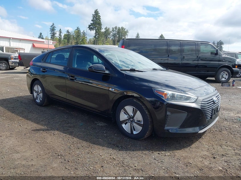 2018 Hyundai Ioniq hybrid VIN KMHC65LC3JU075568 — IAAI salvage auction photo
