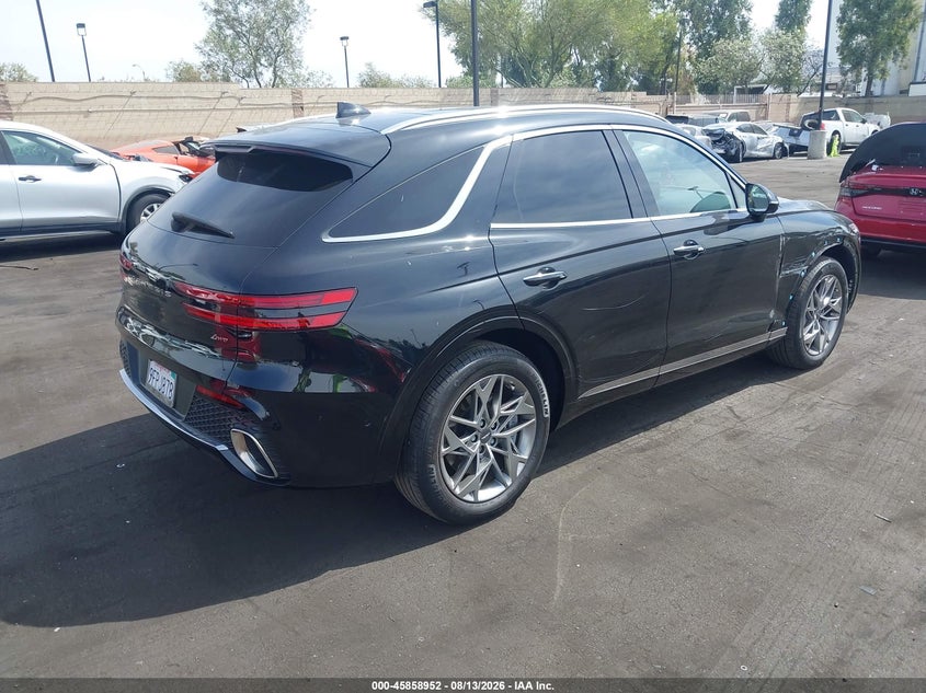 2023 Genesis Gv70 VIN KMUMADTB1PU115063 IAAI salvage auction — SIDE, Wait Title, sold $9,600 on 2026-08-30 (photo 4)