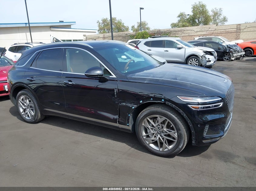 2023 Genesis Gv70 VIN KMUMADTB1PU115063 IAAI salvage auction — SIDE, Wait Title, sold $9,600 on 2026-08-30 (photo 6)