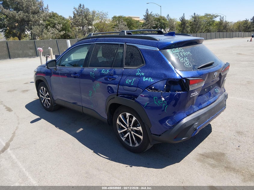 2023 Toyota Corolla cross VIN 7MUDAAAG6PV062810 IAAI salvage auction — REAR END, Salvage Title, sold $7,500 on 2026-09-03 (photo 3)