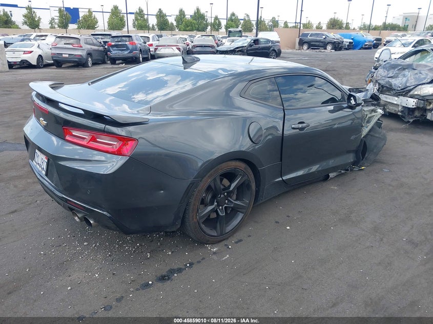 2017 Chevrolet Camaro VIN 1G1FG1R78H0168095 IAAI salvage auction — RIGHT FRONT, Salvage Title, sold $7,050 on 2026-09-25 (photo 4)