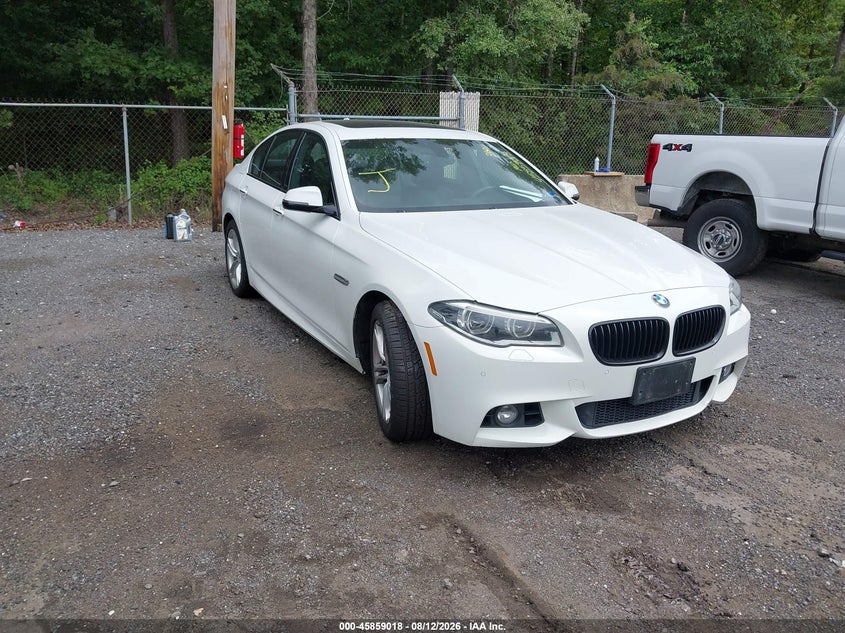 2014 BMW 5 series VIN WBA5A7C54ED612279 IAAI salvage auction — NORMAL WEAR, Clear (Virginia), sold $2,450 on 2026-08-19 (photo 1)