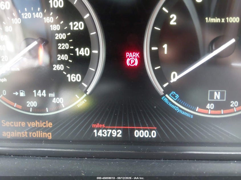 2014 BMW 5 series VIN WBA5A7C54ED612279 IAAI salvage auction — NORMAL WEAR, Clear (Virginia), sold $2,450 on 2026-08-19 (photo 7)