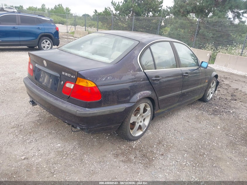 2001 BMW 3 series VIN WBAAV53401JR79531 IAAI salvage auction — FRONT END, Clear (Wisconsin), sold $275 on 2026-08-18 (photo 4)