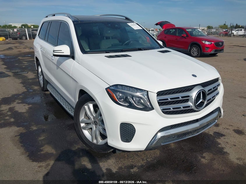2017 Mercedes-benz Gls-klasse VIN 4JGDF6EE2HA975916 IAAI salvage auction — REAR END, Salvage (California), sold $7,200 on 2026-09-09 (photo 1)