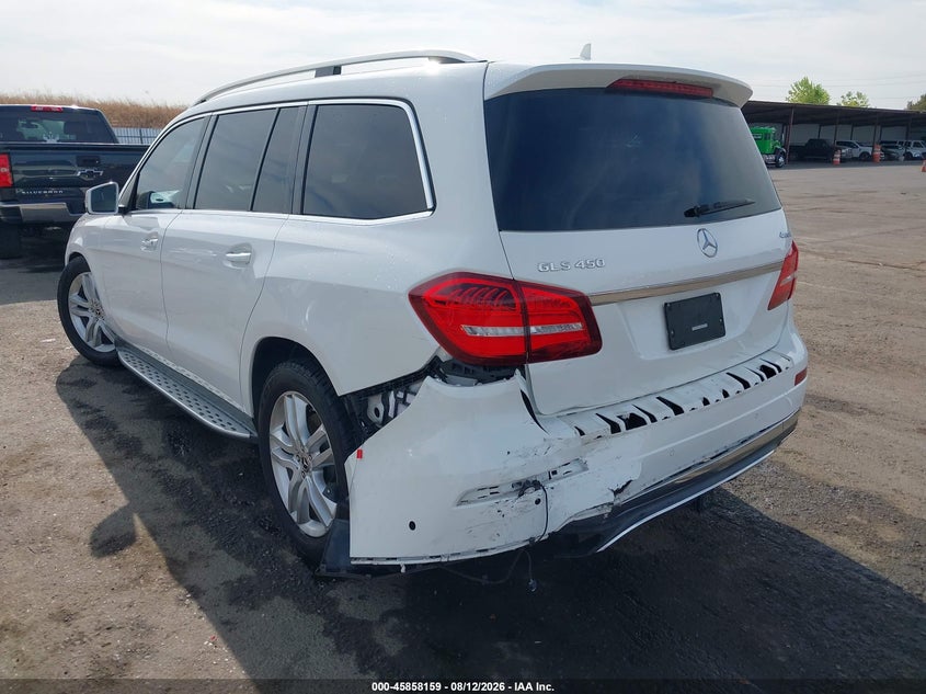 2017 Mercedes-benz Gls-klasse VIN 4JGDF6EE2HA975916 IAAI salvage auction — REAR END, Salvage (California), sold $7,200 on 2026-09-09 (photo 3)