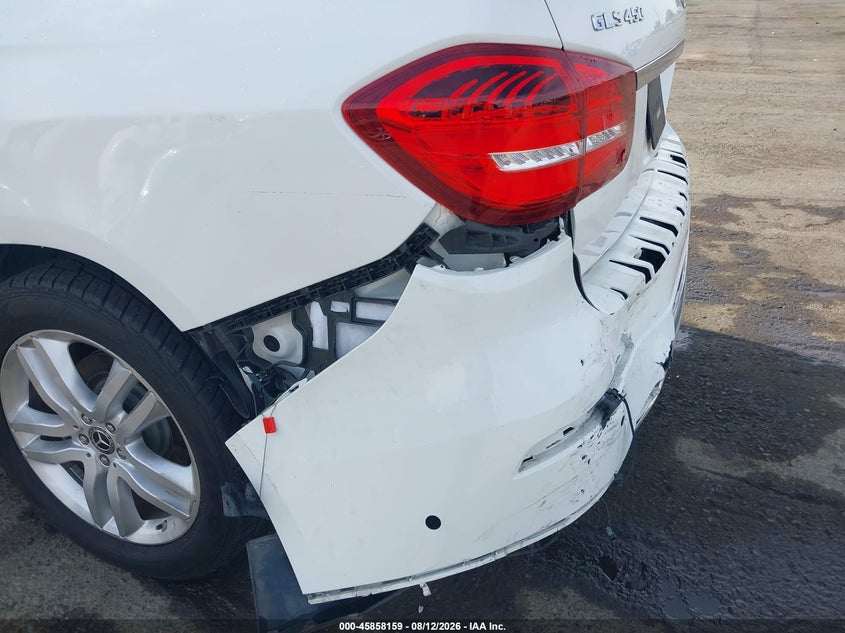 2017 Mercedes-benz Gls-klasse VIN 4JGDF6EE2HA975916 IAAI salvage auction — REAR END, Salvage (California), sold $7,200 on 2026-09-09 (photo 6)