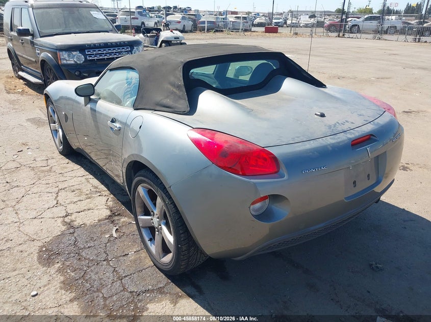 2006 Pontiac Solstice VIN 1G2MB33B86Y105443 IAAI salvage auction — NORMAL WEAR, Clear - Dealer Only (California), sold $1,000 on 2026-08-19 (photo 3)