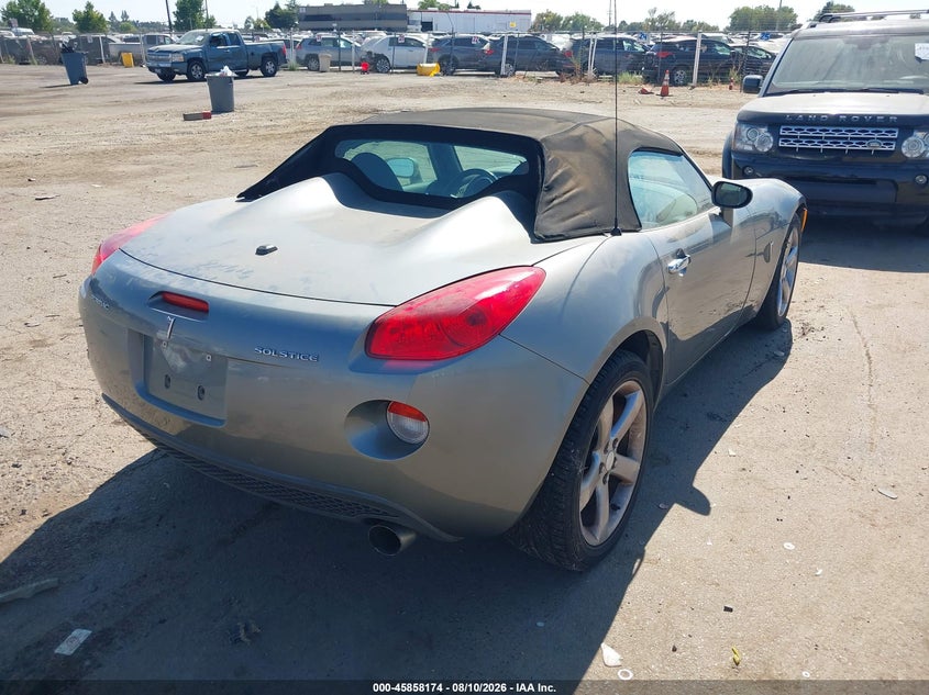 2006 Pontiac Solstice VIN 1G2MB33B86Y105443 IAAI salvage auction — NORMAL WEAR, Clear - Dealer Only (California), sold $1,000 on 2026-08-19 (photo 4)