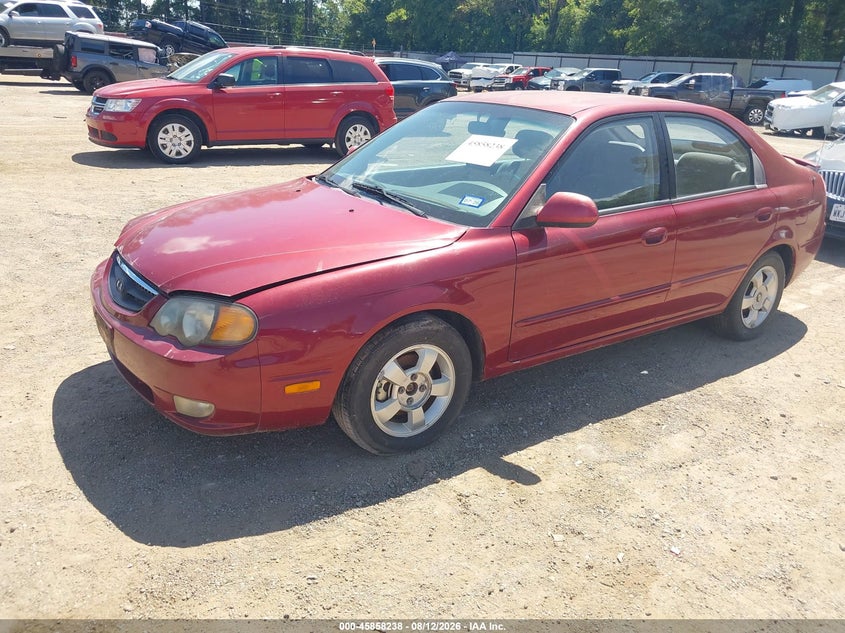 2003 Kia Spectra VIN KNAFB161335120177 IAAI salvage auction — NORMAL WEAR, Original (Texas), sold $100 on 2026-08-25 (photo 2)