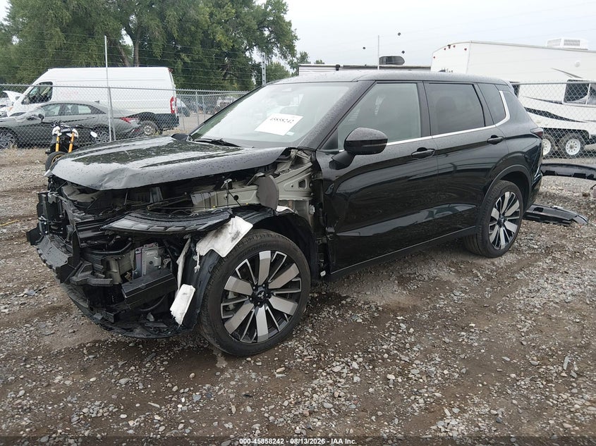 2025 Mitsubishi Outlander VIN JA4J4VA87SZ043205 IAAI salvage auction — FRONT END, Enterprise Vehicles Clear Only (Ohio), sold $12,500 on 2026-08-20 (photo 2)