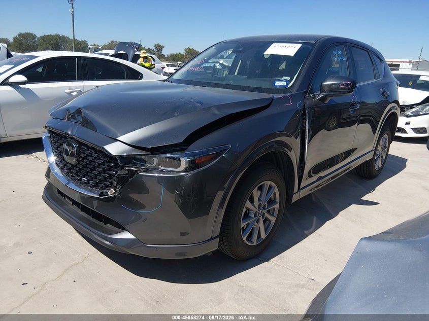2025 Mazda Cx-5 VIN JM3KFBBL1S0809026 IAAI salvage auction — FRONT END, Enterprise Vehicles Clear Only (Texas), sold $13,600 on 2026-08-20 (photo 2)