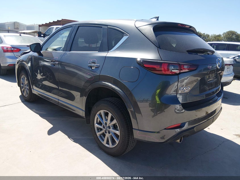 2025 Mazda Cx-5 VIN JM3KFBBL1S0809026 IAAI salvage auction — FRONT END, Enterprise Vehicles Clear Only (Texas), sold $13,600 on 2026-08-20 (photo 3)