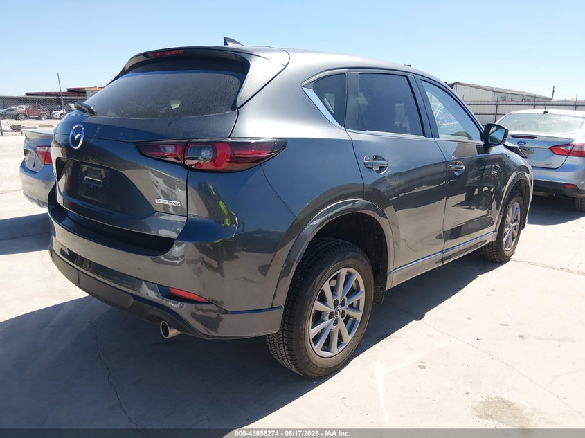 2025 Mazda Cx-5 VIN JM3KFBBL1S0809026 IAAI salvage auction — FRONT END, Enterprise Vehicles Clear Only (Texas), sold $13,600 on 2026-08-20 (photo 4)