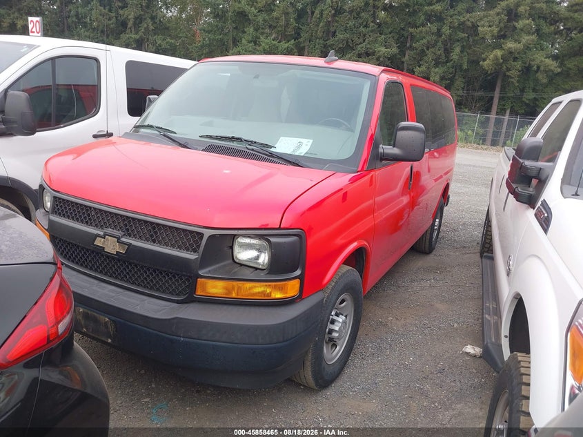 2017 Chevrolet Express 2500 VIN 1GAWGEFG4H1101824 IAAI salvage auction — NORMAL WEAR, Sf97 (Washington), sold $10,650 on 2026-08-26 (photo 2)
