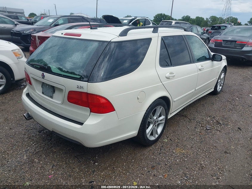 2009 Saab 9-5 VIN YS3ED59G193502298 IAAI salvage auction — NORMAL WEAR, Clear (Indiana), sold $1,225 on 2026-08-19 (photo 4)