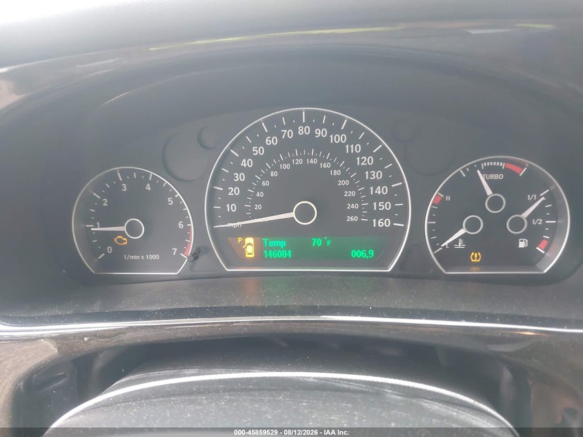 2009 Saab 9-5 VIN YS3ED59G193502298 IAAI salvage auction — NORMAL WEAR, Clear (Indiana), sold $1,225 on 2026-08-19 (photo 7)
