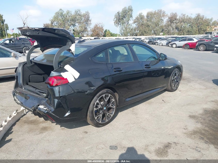 2026 BMW 2er VIN WBA83GG03T7U16920 IAAI salvage auction — REAR END, Clear (California), sold $21,000 on 2026-08-21 (photo 4)