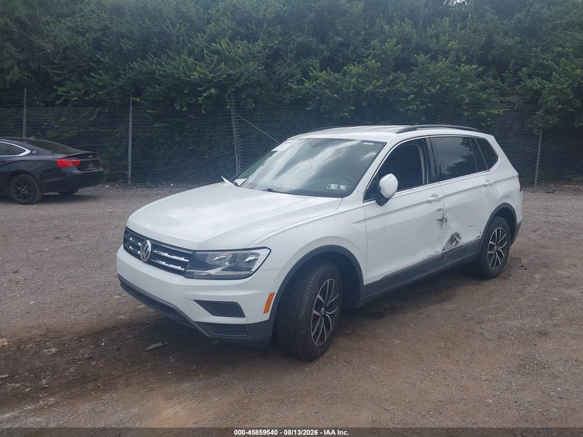 2021 Volkswagen Tiguan VIN 3VV3B7AX4MM069094 IAAI salvage auction — NORMAL WEAR, Clear (Pennsylvania), sold $11,550 on 2026-08-21 (photo 2)