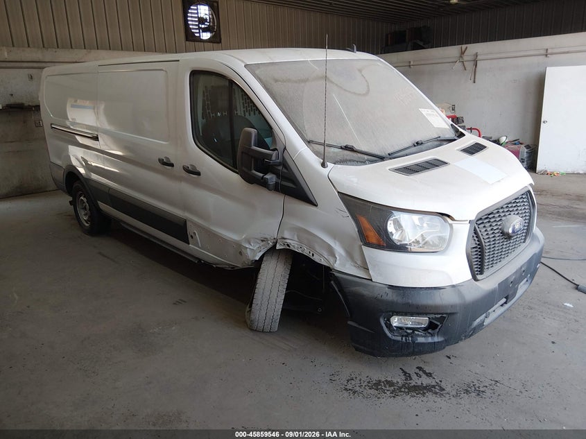 2023 Ford Transit-250 VIN 1FTBR1Y84PKA22435 IAAI salvage auction — RIGHT SIDE, Original (Ohio), sold $12,200 on 2026-09-10 (photo 1)