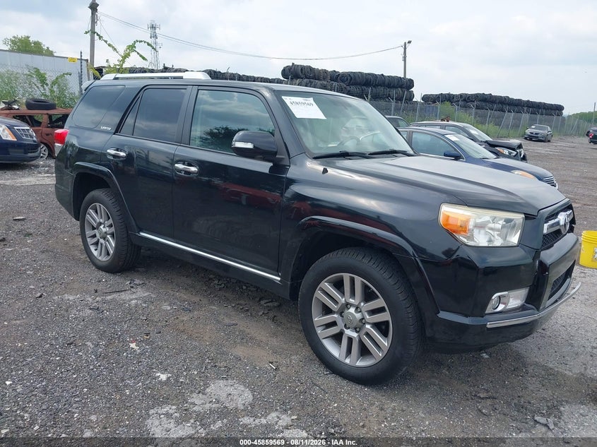2010 Toyota 4runner VIN JTEBU5JR8A5013456 IAAI salvage auction — NORMAL WEAR, Clear (Pennsylvania), sold $10,400 on 2026-08-21 (photo 1)