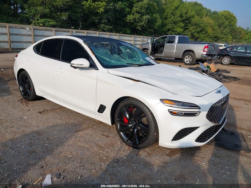 2023 Genesis G70 VIN KMTG54TE3PU125495 — IAAI salvage auction photo