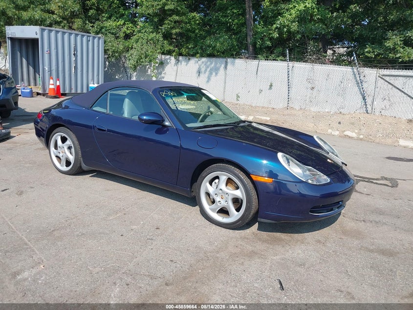 2000 Porsche 911 VIN WP0CA2997YS651102 — IAAI salvage auction photo