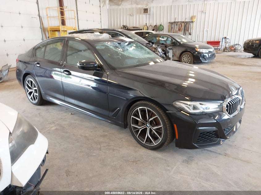 2021 BMW 5er VIN WBA73BJ0XMWW89531 — IAAI salvage auction photo