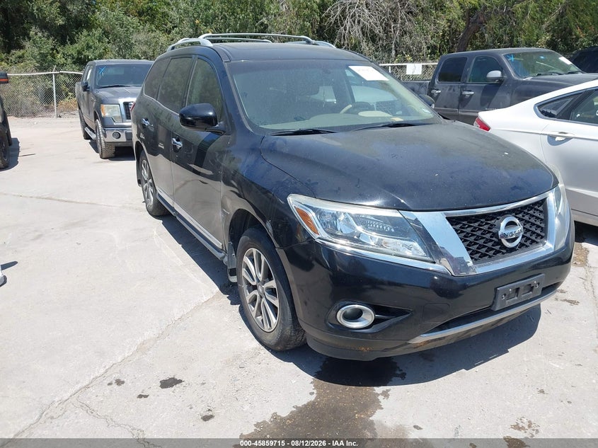 2013 Nissan Pathfinder VIN 5N1AR2MN5DC677198 IAAI salvage auction — NORMAL WEAR, Original (Texas), sold $875 on 2026-09-11 (photo 1)