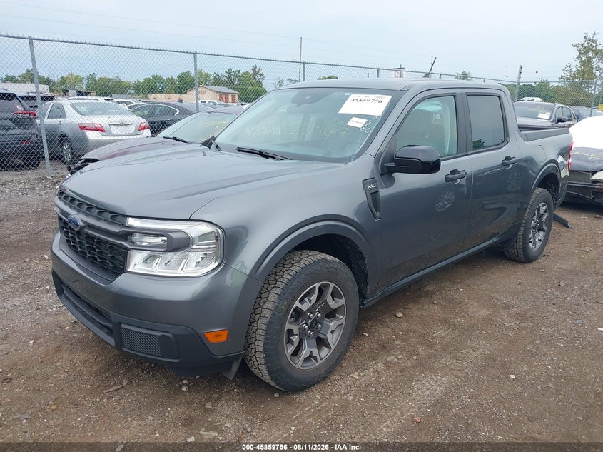 2024 Ford Maverick VIN 3FTTW8J92RRB32908 IAAI salvage auction — RIGHT SIDE, Salvage Title, sold $11,250 on 2026-09-01 (photo 2)