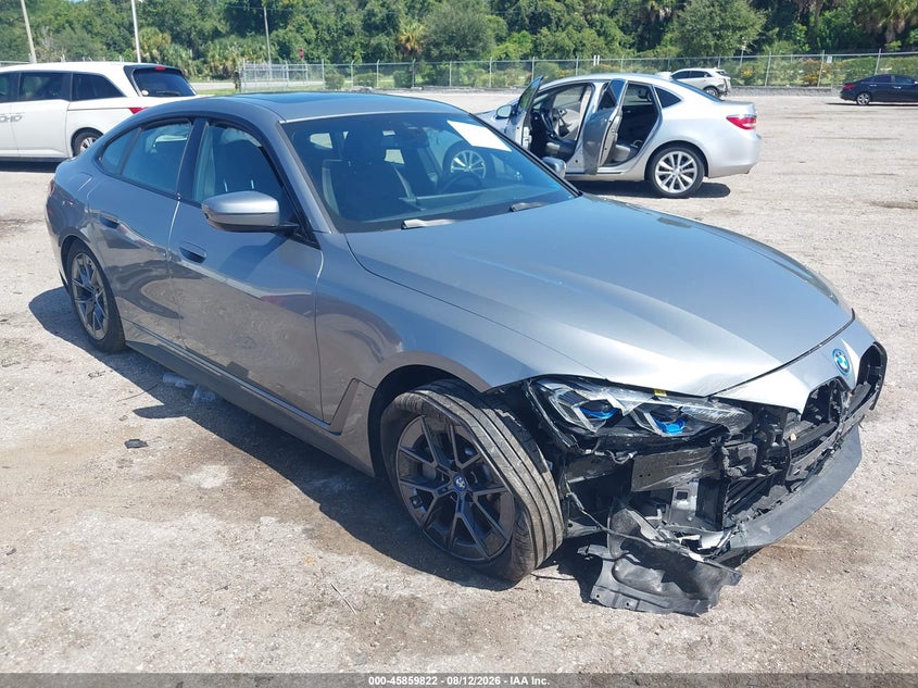 2023 BMW I4 VIN WBY73AW05PFN72271 — IAAI salvage auction photo